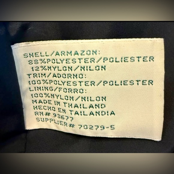 St. John's Bay Men's Jacket - Large - Double Zipper - Front Hood Missing - Picture 11 of 11